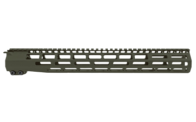 Grey Ghost Precision AR-15 15" M-LOK Olv Drab Handguard