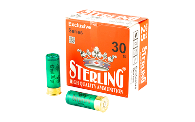 Sterling Exclsv 12 Gauge #5 Shot Ammunition – 25 Rounds