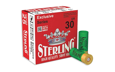 Sterling Exclsv 12 Gauge #8 Shot Ammunition – 25 Rounds