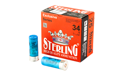 Sterling Exclsv 12 Gauge #4 Shot Ammunition – 25 Rounds