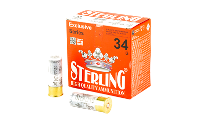 Sterling Exclsv 12 Gauge #6 Shot Ammunition – 25 Rounds