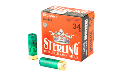 Sterling Exclsv 12 Gauge #7 Shot Ammunition – 25 Rounds
