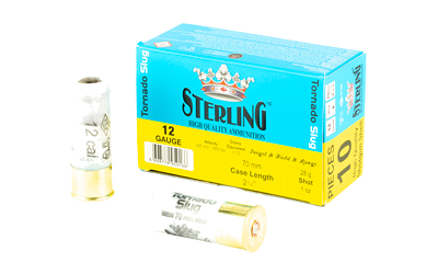 Sterling Bg 12 Gauge SLUG Ammunition – 10 Rounds