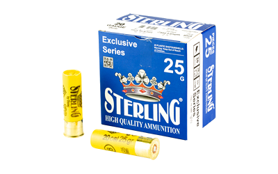 Sterling Exclsv 20 Gauge #8 Shot Ammunition – 25 Rounds