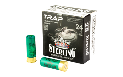 Sterling 12 Gauge #8 Shot Ammunition – 25 Rounds