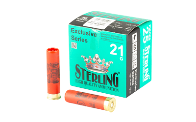 Sterling Exclsv 28 Gauge 21 Grain #8 Shot Ammunition – 25 Rounds
