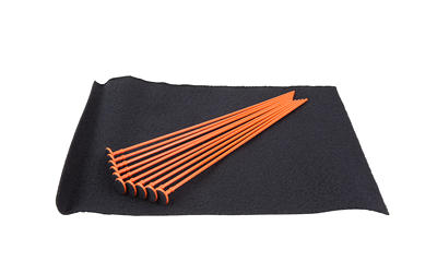Gun Storage Solutions Rod 15"X19" 10-Pack Rifle – Orange