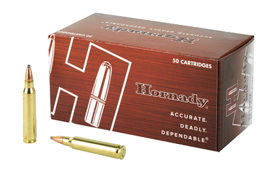 Hornady Custom .223 Rem 55 Grain Soft Point Ammunition – 50 Rounds