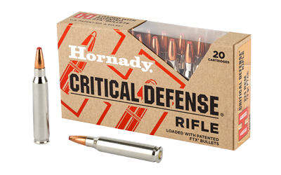 Hornady Critical Defense .223 Rem 73 Grain Ammunition – 20 Rounds
