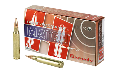 Hornady Superformance .223 Rem 75 Grain BTHP Ammunition – 20 Rounds