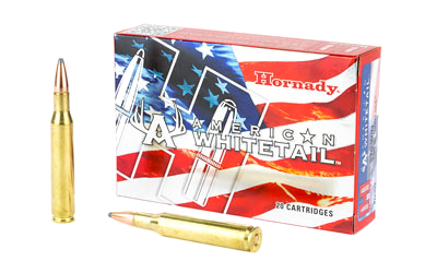 Hornady American Whitetail .270 Win 130 Grain SP Ammunition – 20 Rounds