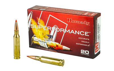Hornady Superformance 7mm-08 Rem 139 Grain SST Ammunition – 20 Rounds