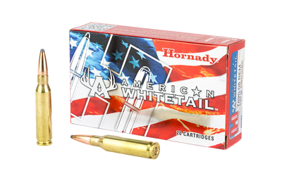 Hornady American Whitetail 7mm-08 Rem 139 Grain SP Ammunition – 20 Rounds