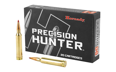Hornady Precision Hunter 7mm Rem Mag 162 Grain ELD-X Ammunition – 20 Rounds