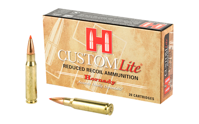 Hornady Custom Lite .308 Win 125 Grain SST Ammunition – 20 Rounds