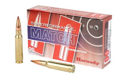 Hornady Superformance .308 Win 168 Grain Ammunition – 20 Rounds