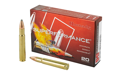 Hornady Superformance 200 Grain SP Ammunition – 20 Rounds