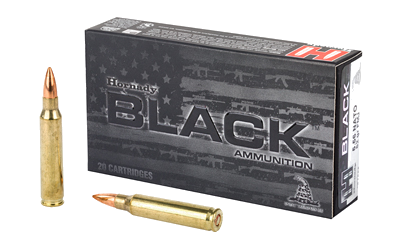 Hornady Black 5.56 NATO 62 Grain Full Metal Jacket Ammunition – 20 Rounds