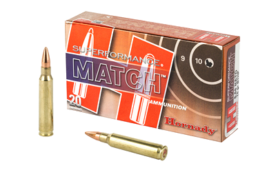 Hornady Superformance 5.56 NATO 75 Grain BTHP Ammunition – 20 Rounds