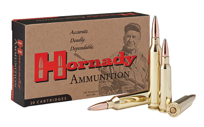 Hornady Custom 250 Savage 100 Grain InterLock Ammunition – 20 Rounds