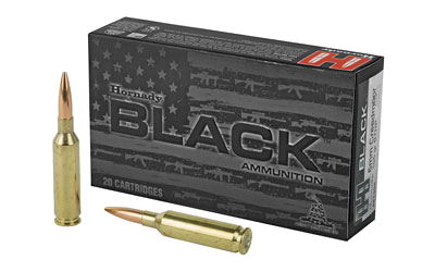 Hornady Black 6mm Creedmoor 105 Grain BTHP Ammunition – 20 Rounds