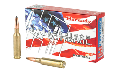 Hornady American Whitetail 6.5 Creedmoor 129 Grain Ammunition – 20 Rounds