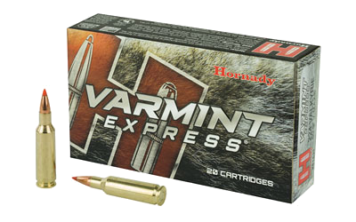 Hornady Varmint 60 Grain VMAX Ammunition – 20 Rounds