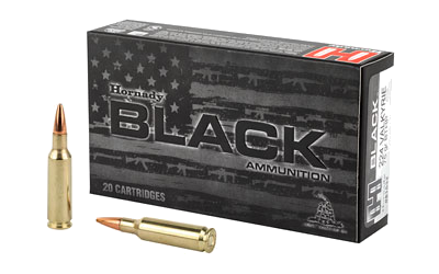 Hornady Black 75 Grain BTHP Ammunition – 20 Rounds