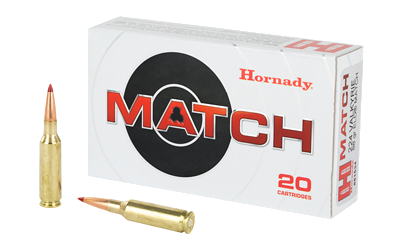 Hornady Match 88 Grain ELD-M Ammunition – 20 Rounds
