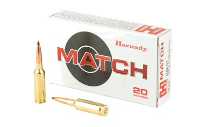 Hornady Match 109 Grain ELD-M Ammunition – 20 Rounds