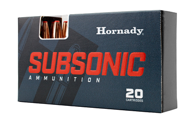 Hornady Subsonic 338 ARC 307 Grain SUB-X Ammunition – 20 Rounds