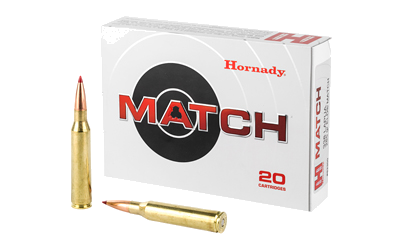 Hornady Match .338 Lapua 285 Grain ELD Match Ammunition – 20 Rounds