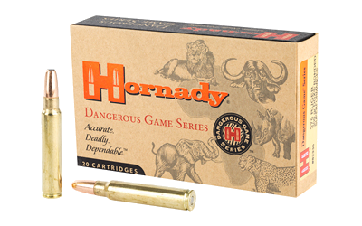 Hornady Dangerous Game .375 Ruger 300 Grain DGX Bonded Ammunition – 20 Rounds