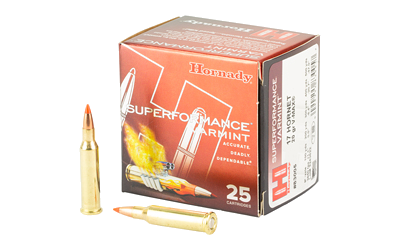 Hornady Superformance 20 Grain V-MAX Ammunition – 25 Rounds