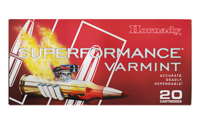 Hornady Superformance .223 Rem 55 Grain V-MAX Ammunition – 20 Rounds