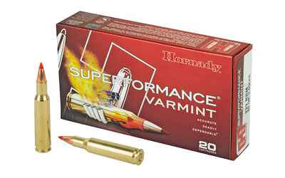 Hornady Superformance 50 Grain V-MAX Ammunition – 20 Rounds