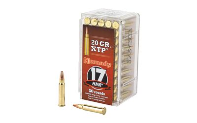 Hornady Xtp .17 HMR 20 Grain Ammunition – 50 Rounds