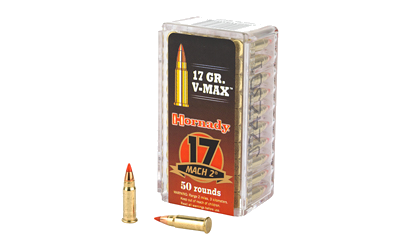Hornady 17hm2 17 Grain V-MAX Ammunition – 50 Rounds