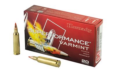 Hornady Superformance .22-250 Rem 50 Grain VMAX Ammunition – 20 Rounds