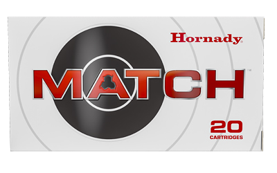 Hornady Match .22 Creedmoor 80 Grain ELD-M Ammunition – 20 Rounds
