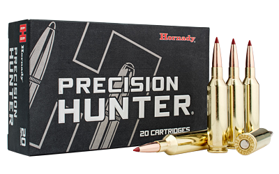 Hornady Precision Hunter .22 Creedmoor 80 Grain ELD-X Ammunition – 20 Rounds