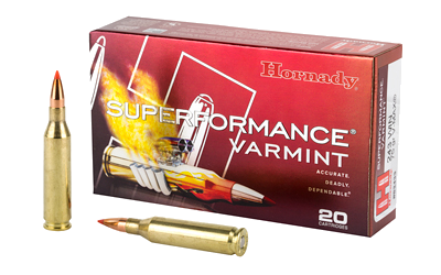 Hornady Superformance .243 Win 75 Grain VMAX Ammunition – 20 Rounds