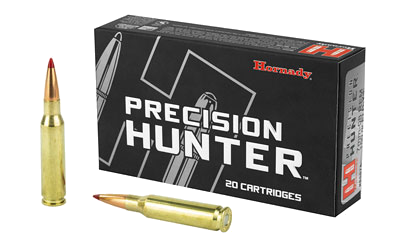 Hornady Precision Hunter 7mm-08 Rem 150 Grain ELD-X Ammunition – 20 Rounds