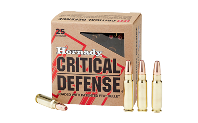 Hornady Critical Defense 5.7x28mm 40 Grain Ammunition – 25 Rounds