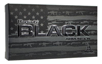 Hornady Black 38 Grain V-MAX Ammunition – 25 Rounds