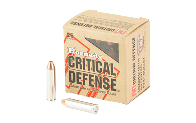 Hornady Critical Defense 80 Grain Ammunition – 25 Rounds