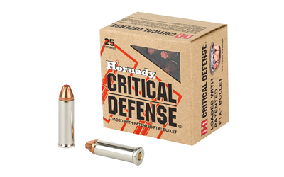 Hornady Critical Defense .38 Special 110 Grain Ammunition – 25 Rounds