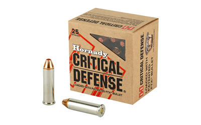 Hornady Critical Defense .357 Magnum 125 Grain Ammunition – 25 Rounds