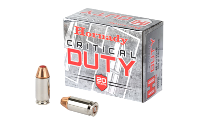 Hornady Critical Duty .45 ACP 220 Grain Ammunition – 20 Rounds, +P