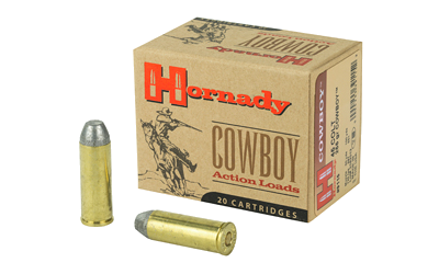 Hornady Custom Cowboy .45 Colt 255 Grain Lead Flat Nose Ammunition – 20 Rounds